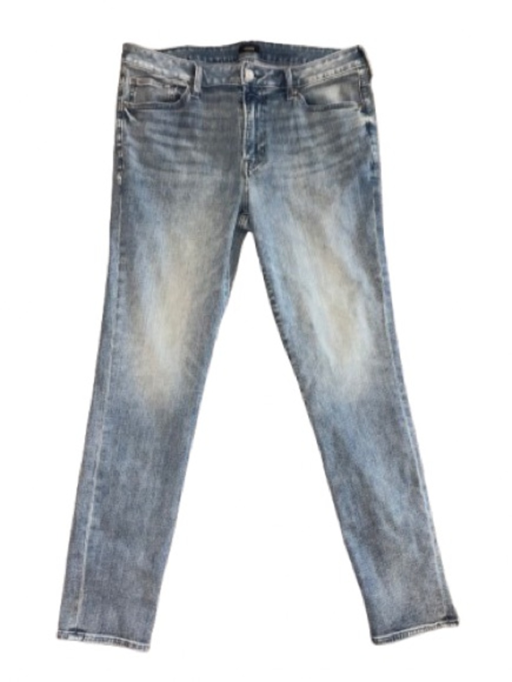 Express Skinny 4 Way Hyper Stretch Women's Light Blue Jeans 34x32